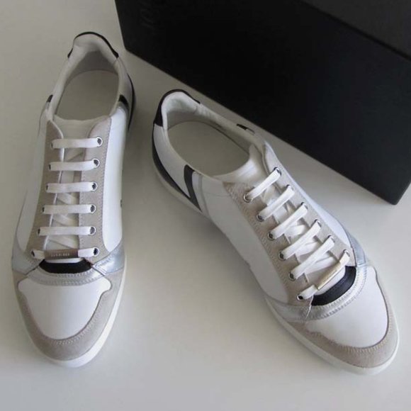 new DIOR HOMME leather suede low-top sneakers 43.5 - Picture 3 of 10
